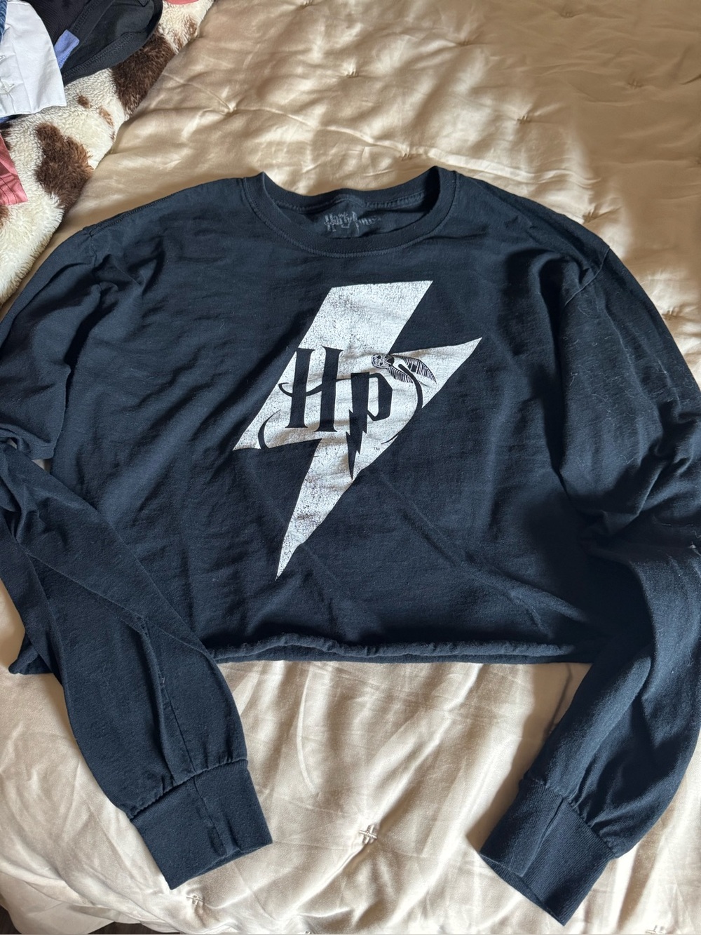 Harry Potter Cropped Graphic Tee
